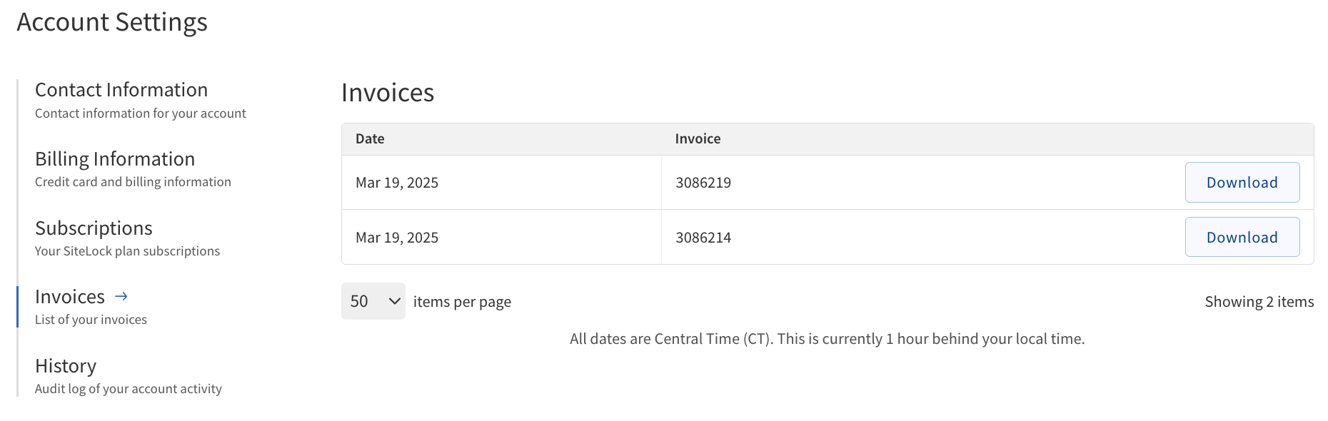 Invoices