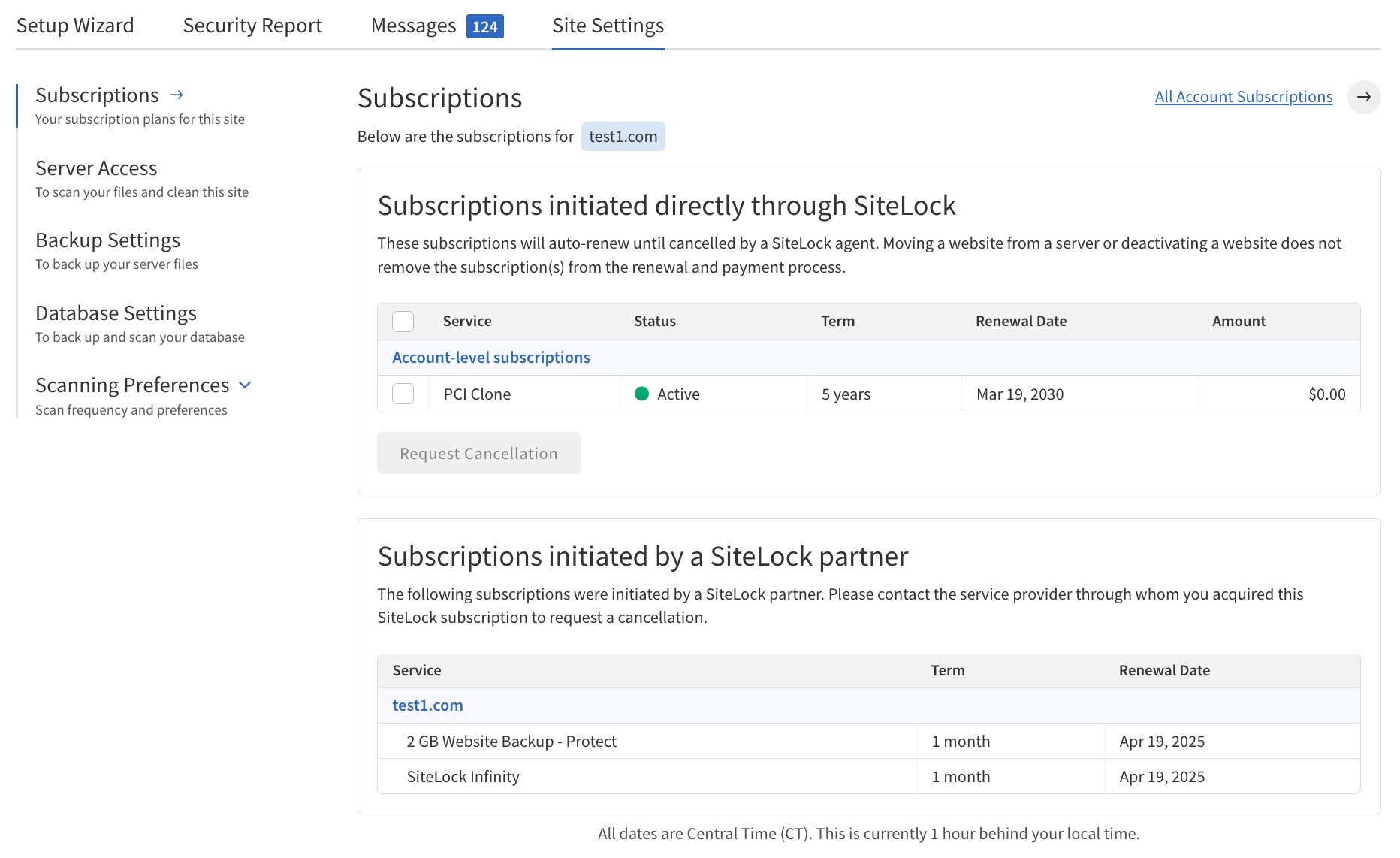 Subscriptions